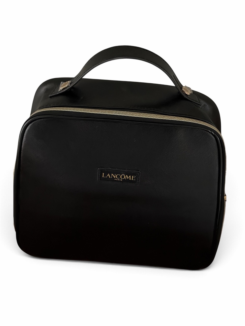 Lancôme Black Makeup
Bag with Gold Accents